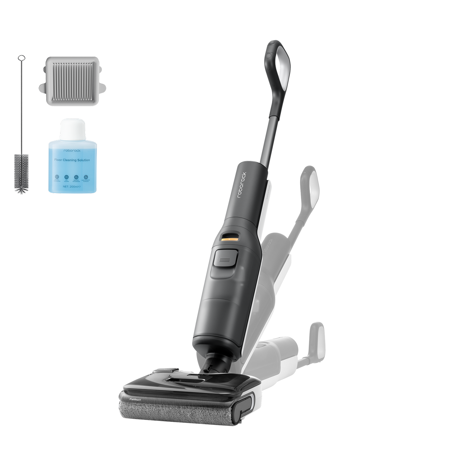Roborock F25 LT weißer Wischsauger 180° Selbstreinigungsstation