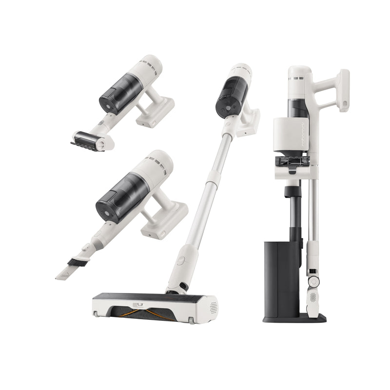 Roborock H60 Hub schwarzer Akkusauger Einstieg mit Absaugstation