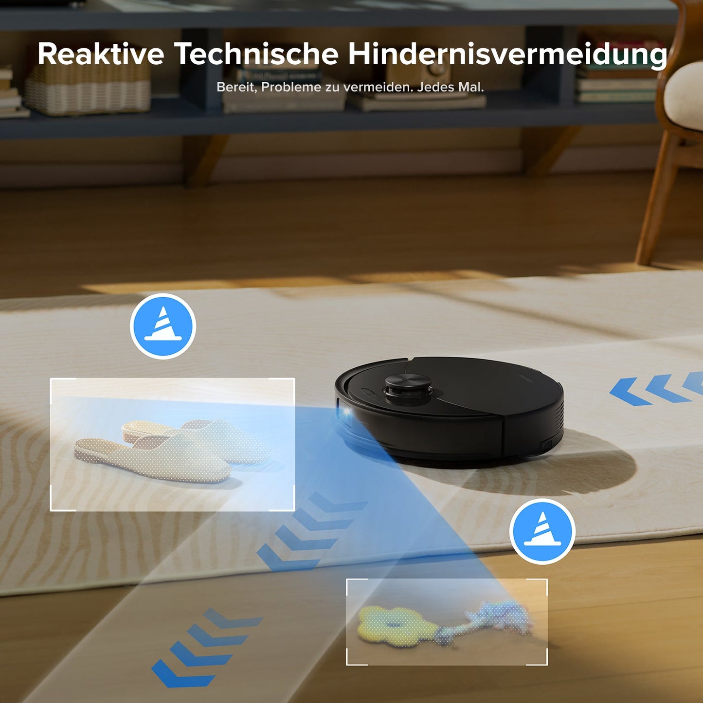 PreciSense LiDAR Q10 S5+ Set Raumkarte App Zonenreinigung