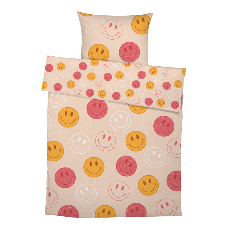 "Smileys" Premium Kinderbettwäsche