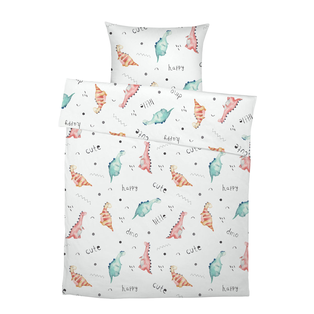 "Little Dino" Premium Kinderbettwäsche