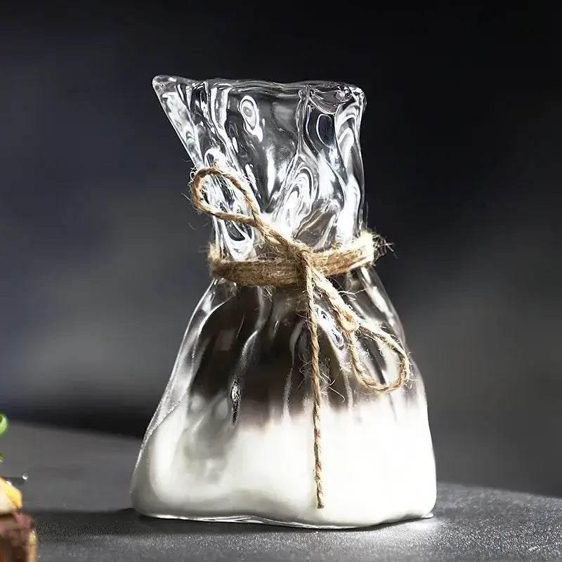 Geriffeltes Glas 300 ml für Cocktails Eistee und moderne Serviermomente
