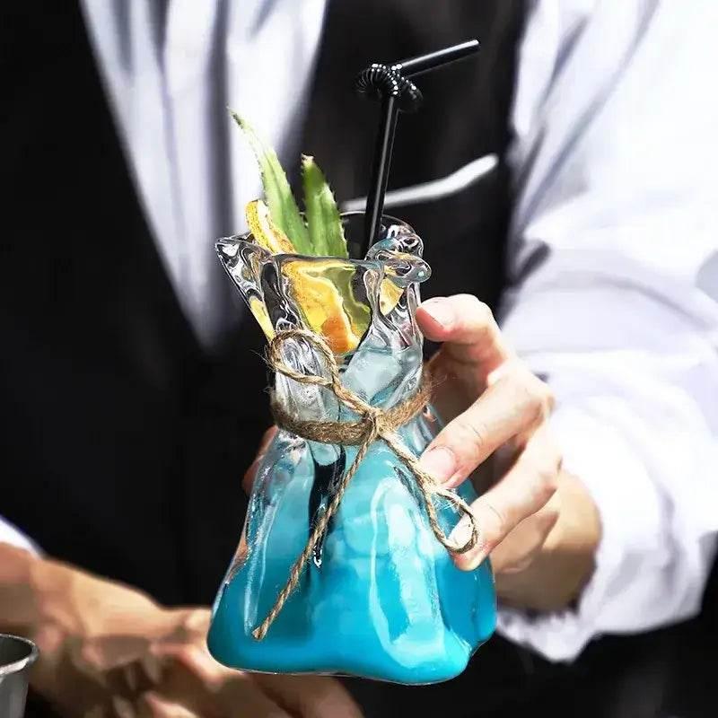 Dekoratives Cocktailglas aus Glas für Gäste Dinner und Sommergetränke