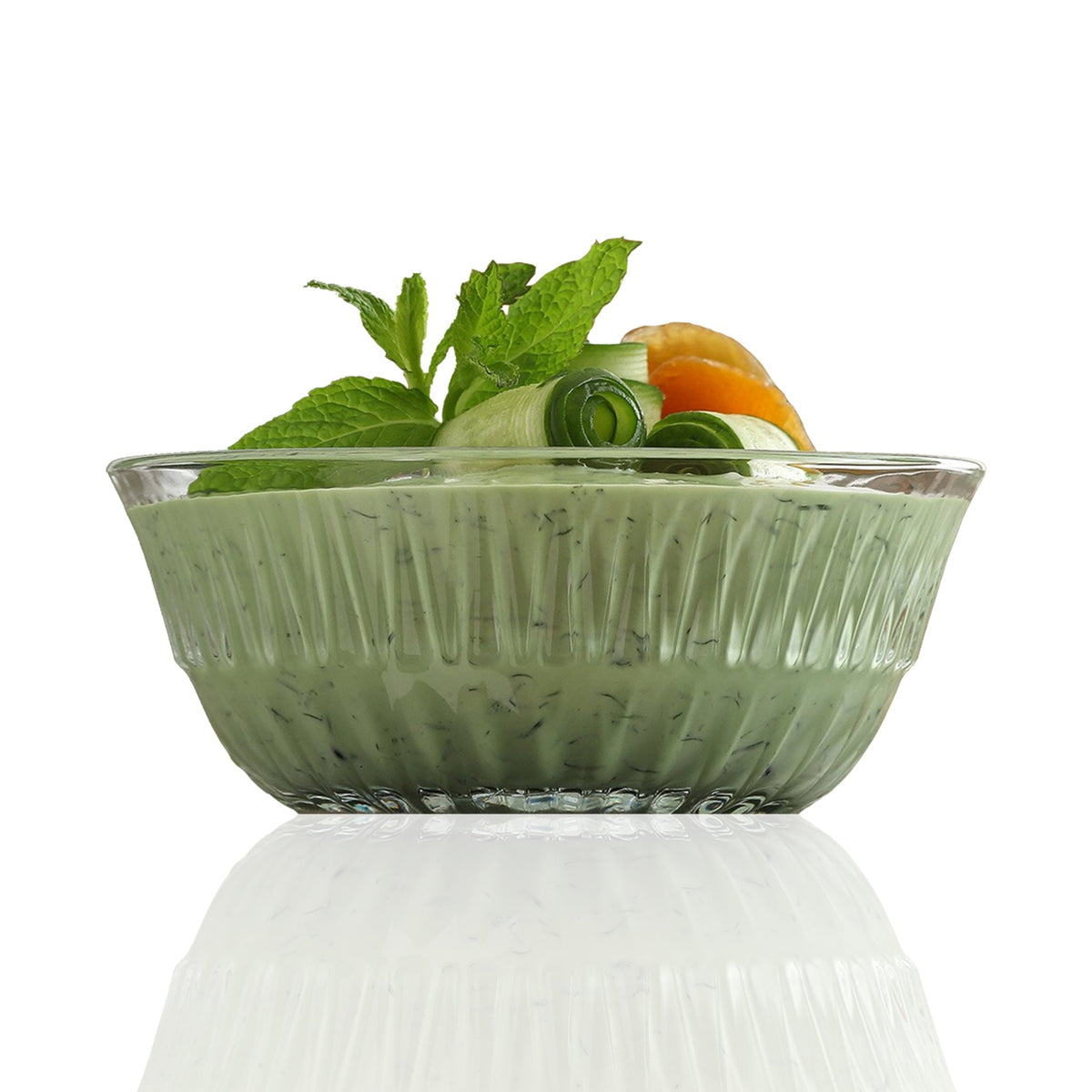 LAV Alinda 345 ml Glasschalen 6 Stück für Dessert Salat Suppe und Snacks