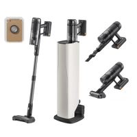 Roborock H60 Hub Ultra schwarzer Akku-Staubsauger mit Auto-Entleerungsstation