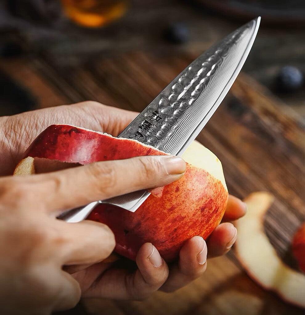 Kompaktes 5 Zoll Küchenmesser für Gemüse Fleisch und Kräuter – HELDENA
