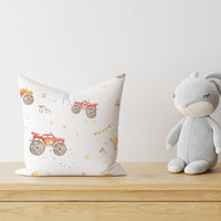 HELDENA Kinder-Dekokissen Monstertrucks 40 × 40 cm – zweite Produktansicht