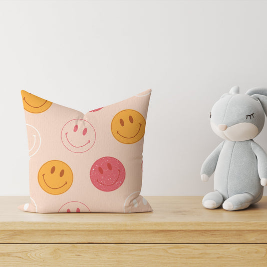 HELDENA Kinder-Dekokissen Smileys 40 × 40 cm – zweite Produktansicht