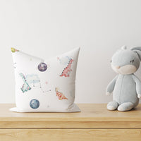HELDENA Kinder-Dekokissen Dino Galaxy 40 × 40 cm – zweite Produktansicht