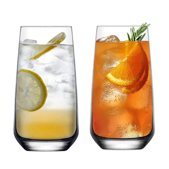 Longdrinkglas 480 ml klares Glas für Saft Limo und Cocktails