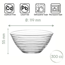 HELDENA Derin 300 ml – 6er Glasschalen