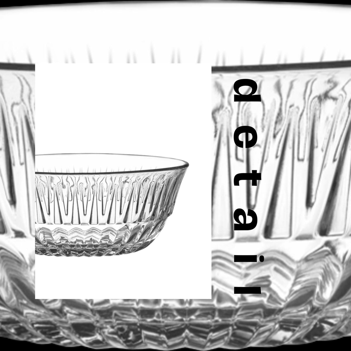 Glasschalen 6er Set transparent für moderne gedeckte Tafeln Gäste und Familie
