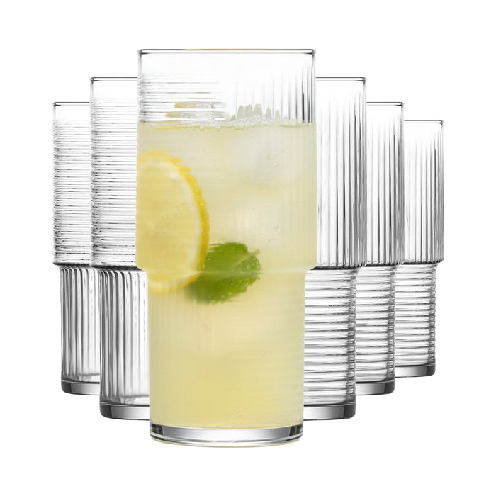 Longdrinkgläser 515 ml 6er Set für Cocktails