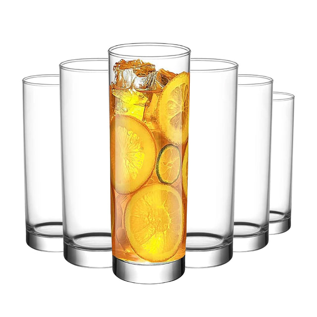 HELDENA Longdrinkgläser 360 ml – 6er-Set
