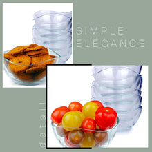LAV Vira transparente Bowls für moderne Küche Home Kitchen und Gäste