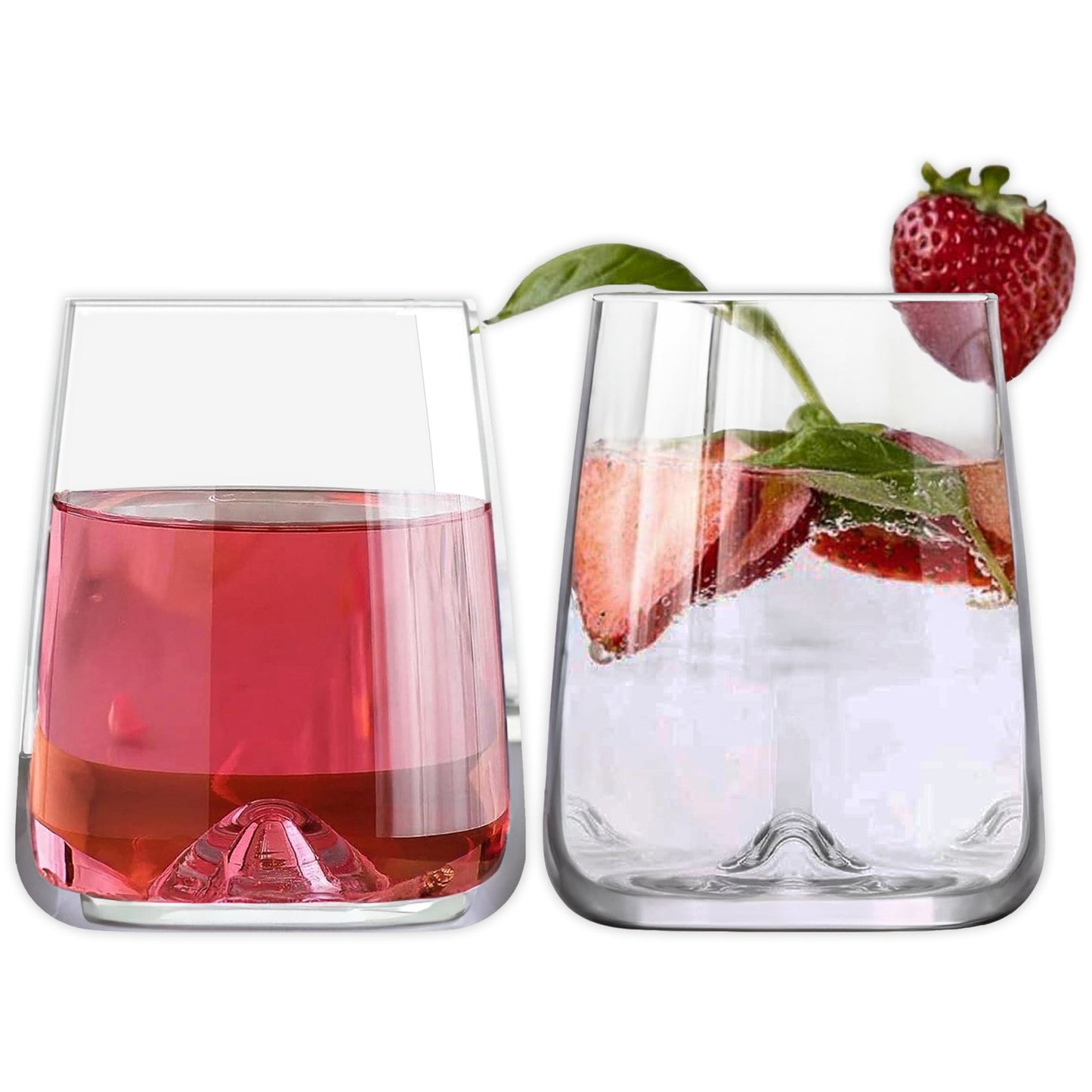 LAV Terra 6er Set Weingläser 475 ml für modernen Haushalt und Gäste