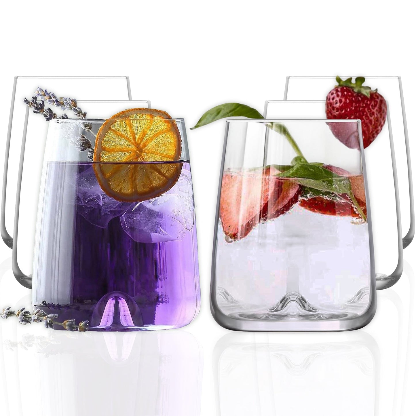 Weinglas LAV Terra 475 ml für Weißwein Rosé und Wasser spülmaschinengeeignet