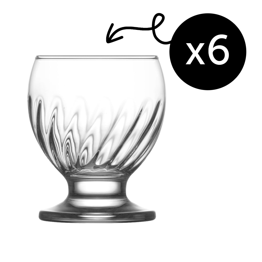 LAV Nectar Dessertgläser aus Glas für Gäste und Tischkultur