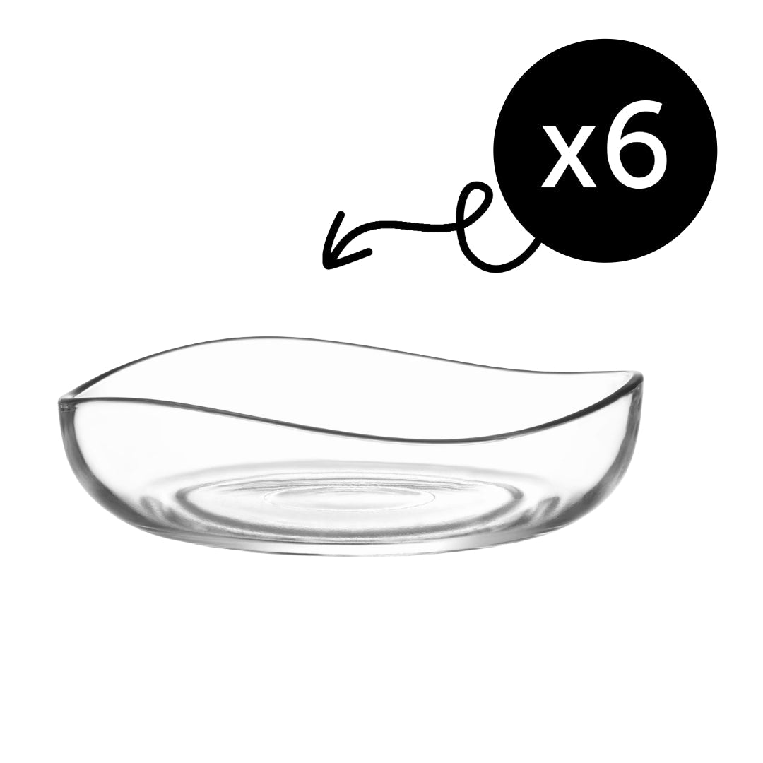 Kleine LAV Vira Glasschalen für Dips Saucen Snacks Obst Joghurt und Nüsse bei HELDENA