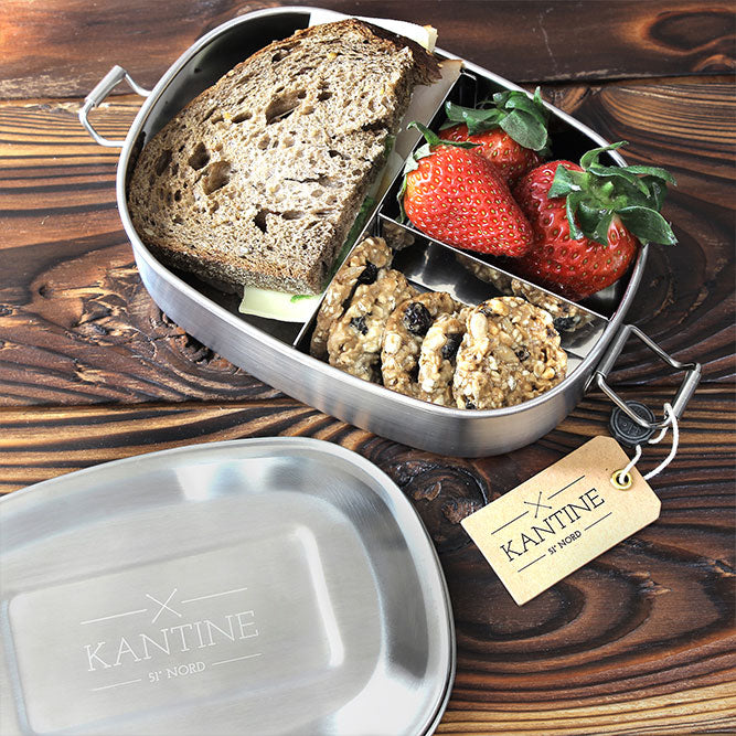 Edelstahl Snackbox Maya III 500 ml für Meal Prep und Mahlzeiten unterwegs