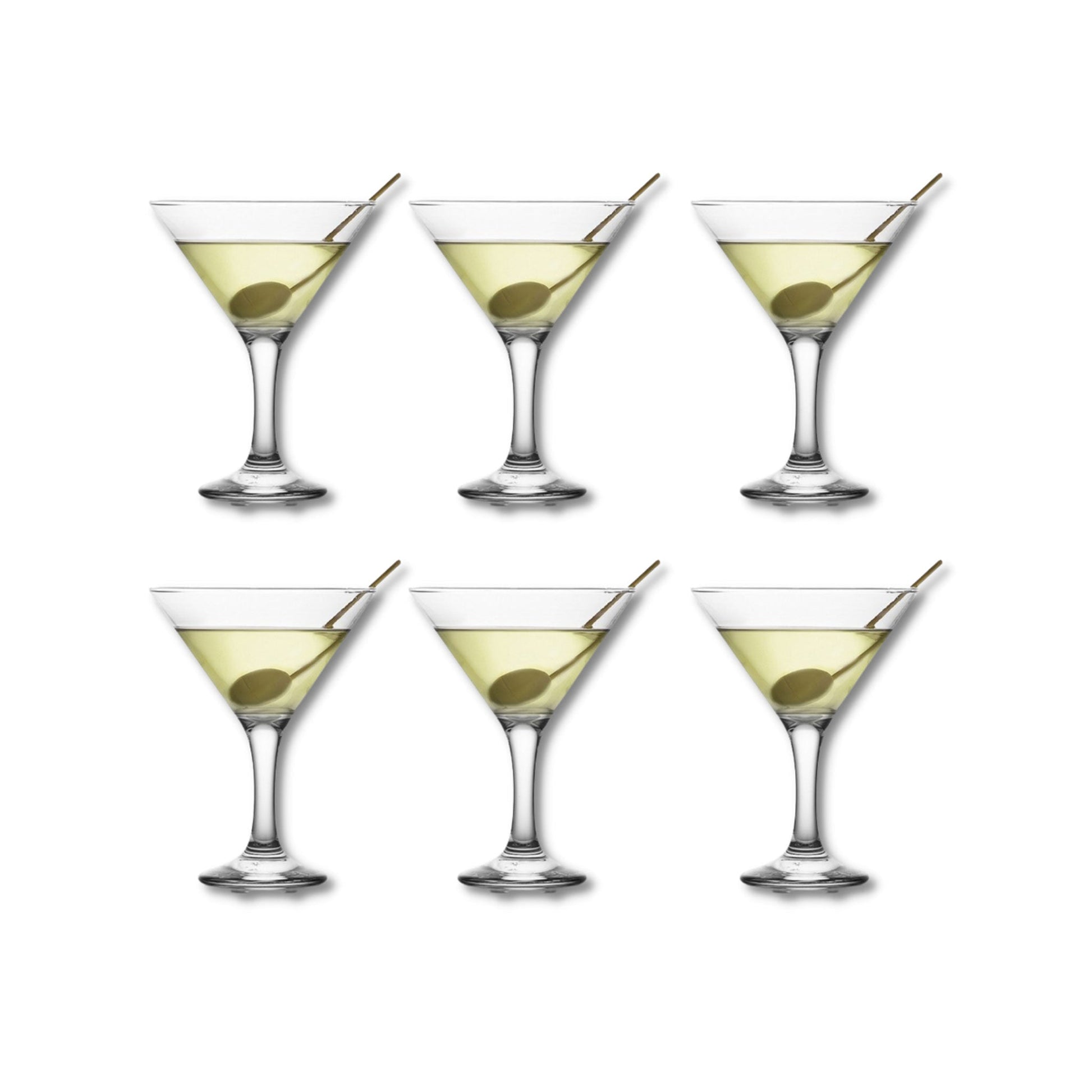LAV Misket Martinigläser 6er Set für Cocktailabend und stilvolle Drinks