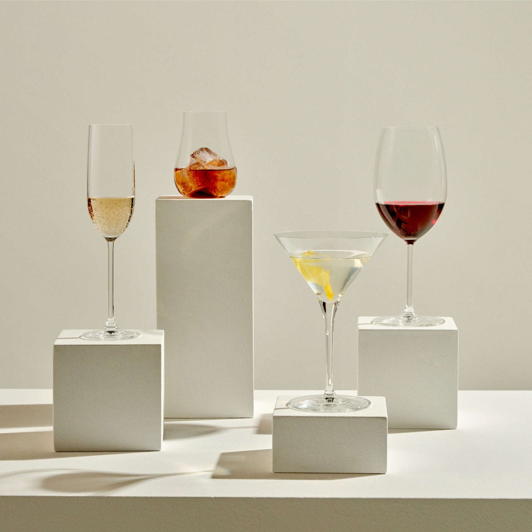 Pasabahce Reserva Martiniglas 235 ml für Martini Cocktails und Aperitif