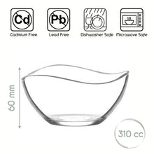 Dessertschalen Glas 310 ml für Joghurt Salat Snacks und Servierportionen