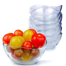 Glasschalen Set 6 Stück als Servierschalen Salatschalen und Dessertschalen aus Glas