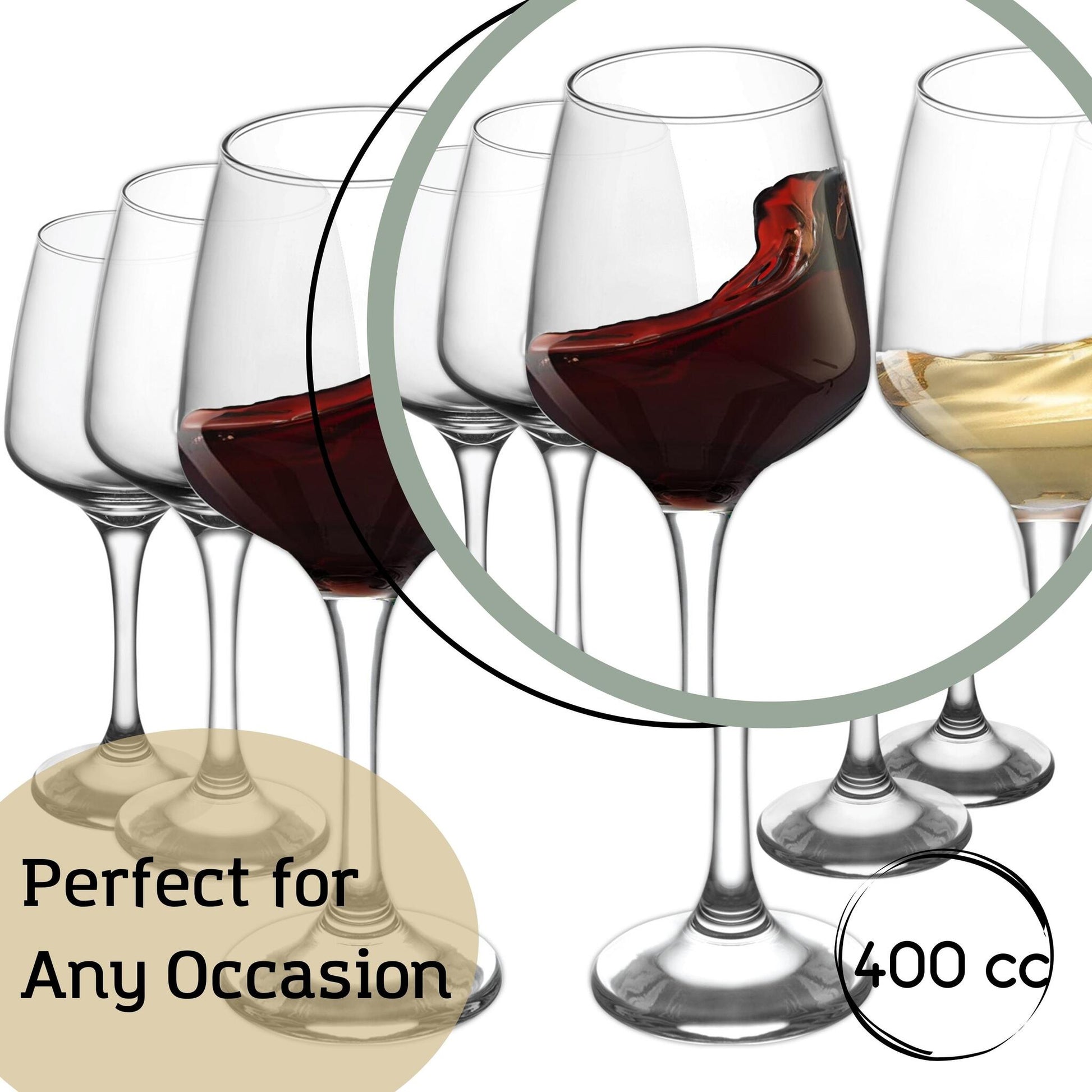 Allzweckglas LAV Lal 400 ml für Cocktail Saft Wasser und Limo