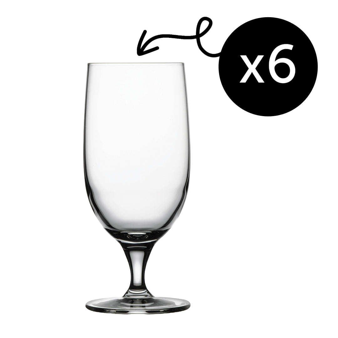 Schlankes Pasabahce Reserva Glas 415 ml mit feinem Rand für Home Bar