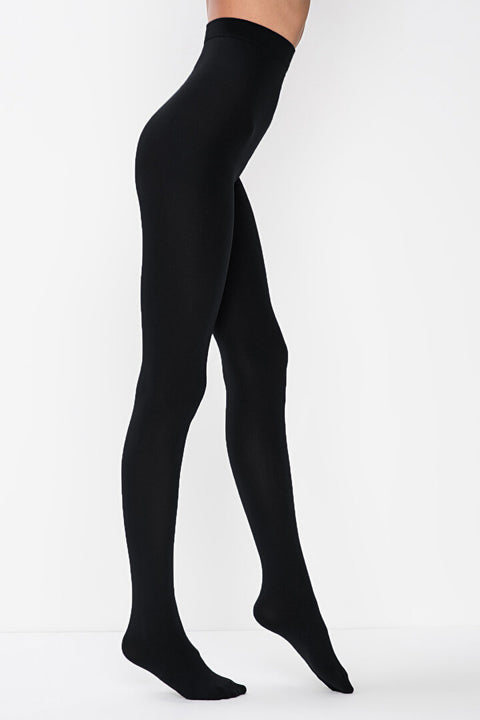 Penti Thermo-Strumpfhose Damen – blickdicht mit Fleece-Innenseite, Schwarz