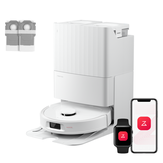Roborock QV 35A Set – Saug- und Wischroboter mit Multifunktionsdock | 8.000 Pa | 2 zusätzliche Staubbeutel