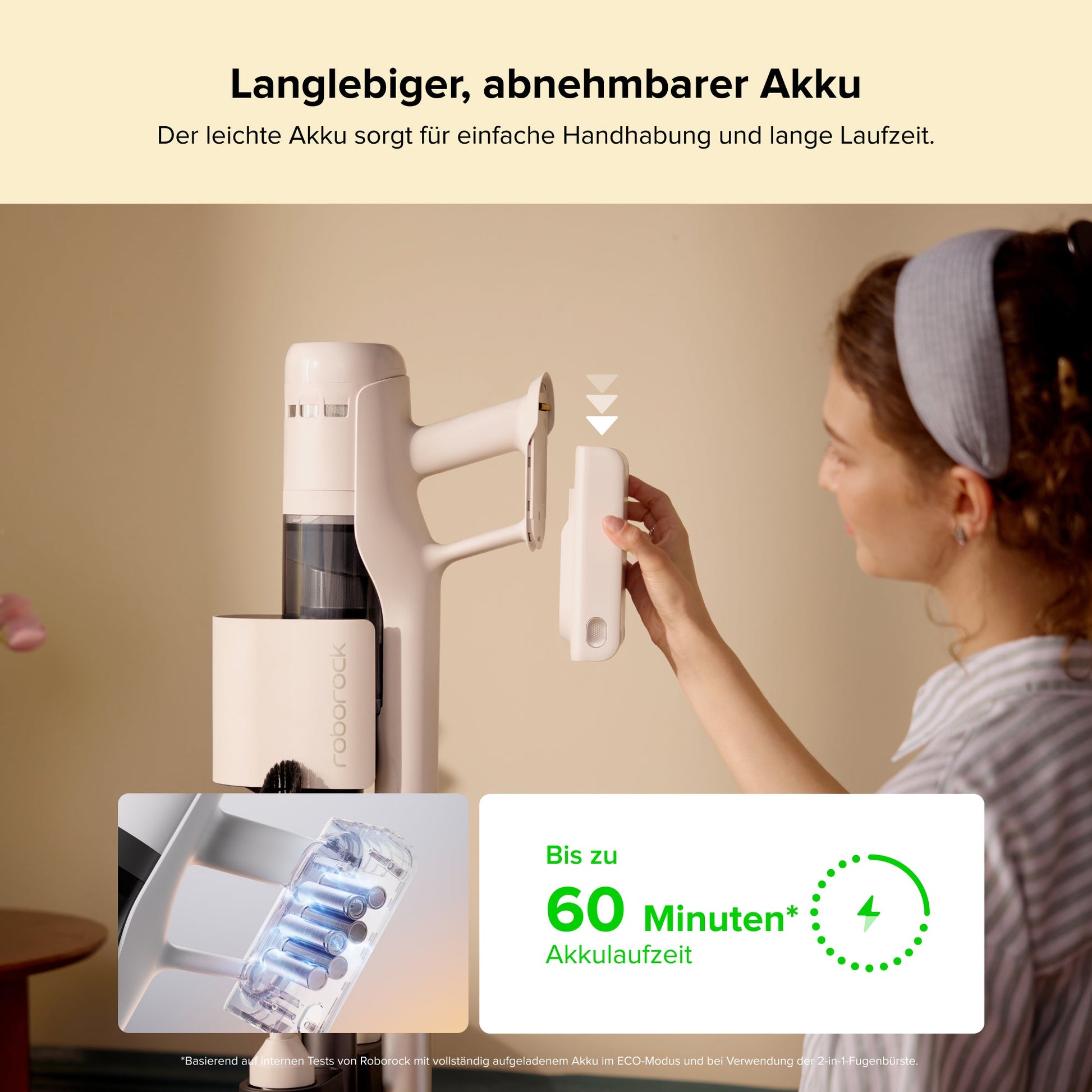H60 Hub HEPA-Filter Staubbehälter Inhalt sauber kompakt
