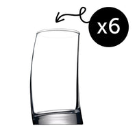Trinkglas 390 ml transparent für Cocktails und Gäste