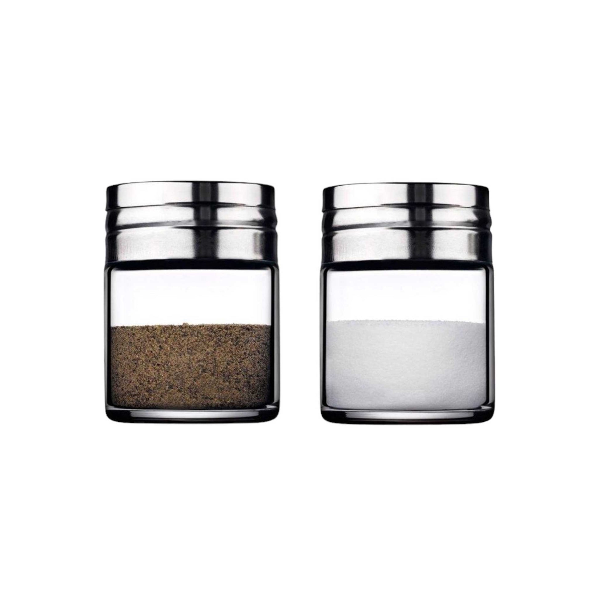 HELDENA Basic Salz- & Pfefferstreuer 110 ml – 2er Set aus Glas