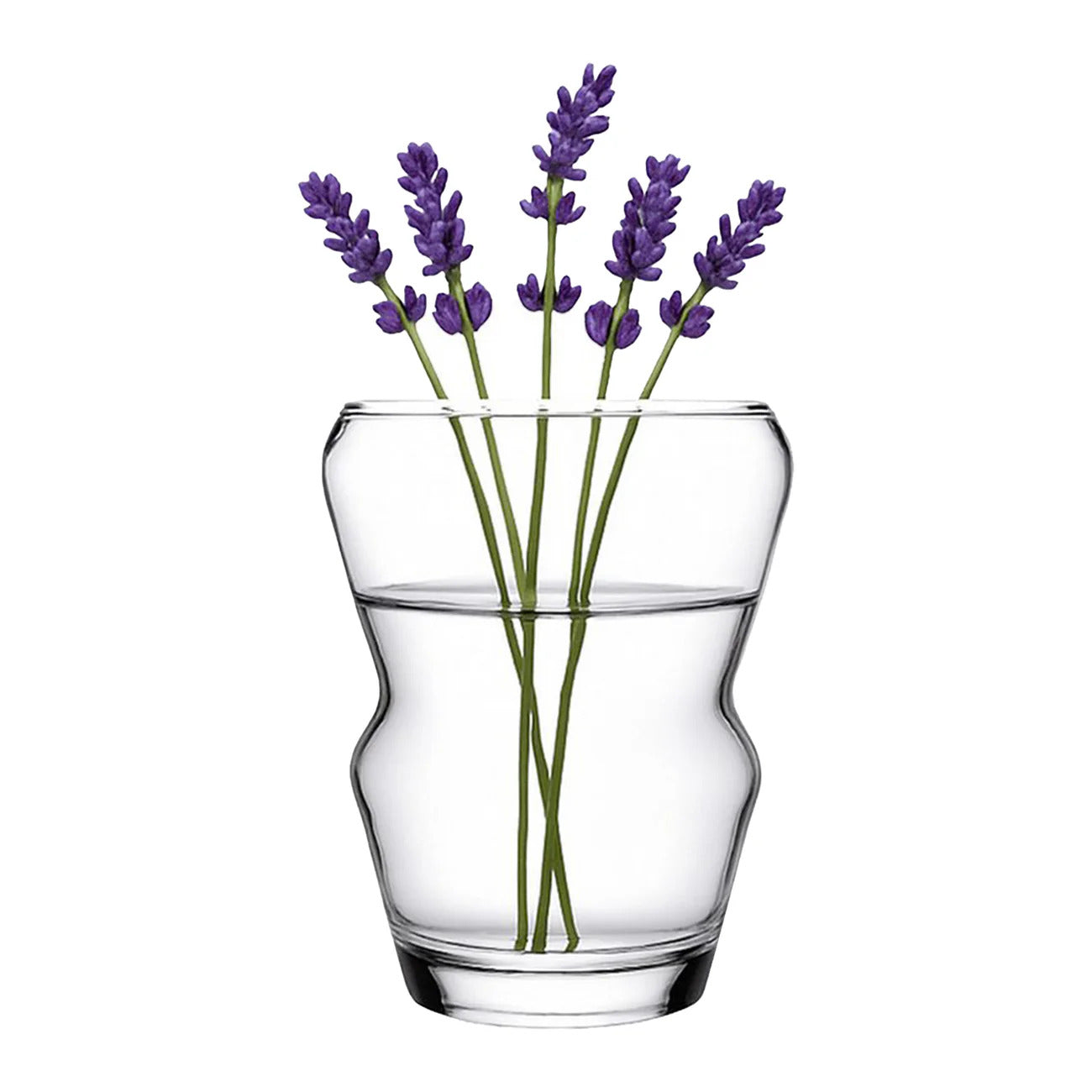 Pasabahce Crystallin Glasvase 20 cm transparent für Blumen