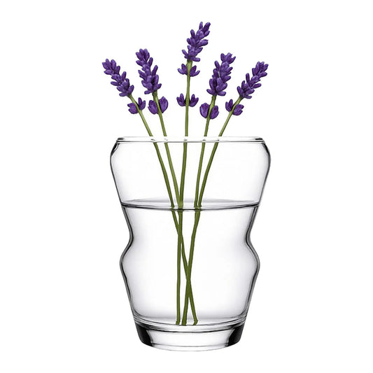 Pasabahce Crystallin Glasvase 20 cm transparent für Blumen