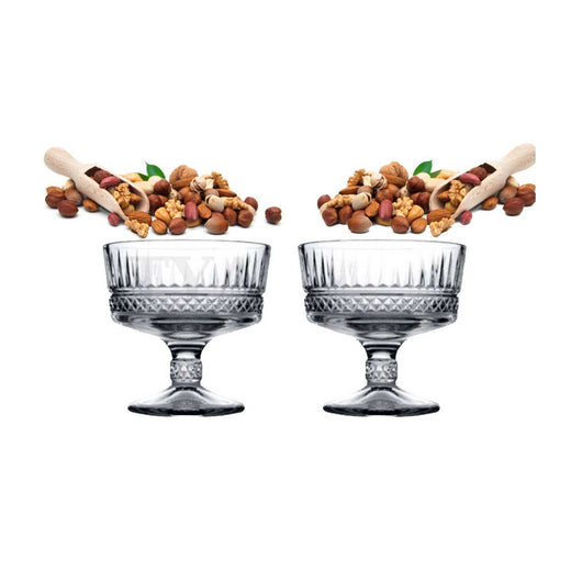 Pasabahce Elysia Eisbecher 515 ml 2er Set elegante Dessertgläser für Eis Dessert und Servieren