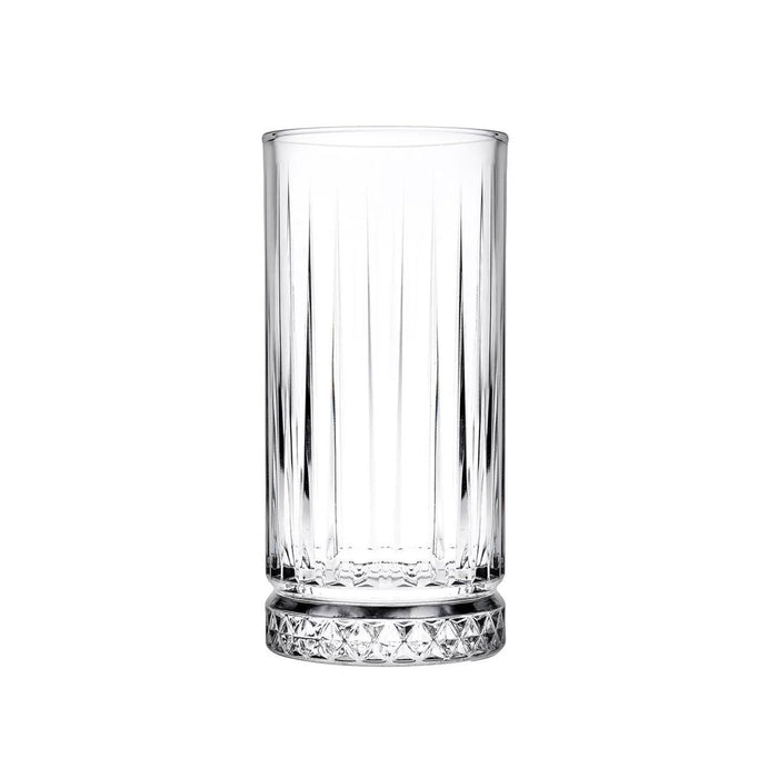 Longdrinkgläser 365 ml – 4er Set mit Facettenschliff – Produktansicht 6