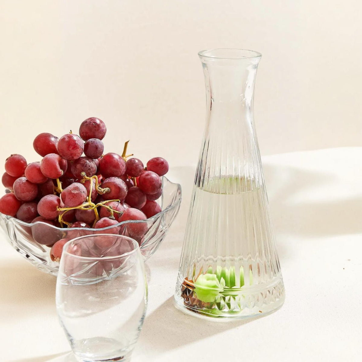 HELDENA Glaskaraffe 940 ml – Detailansicht