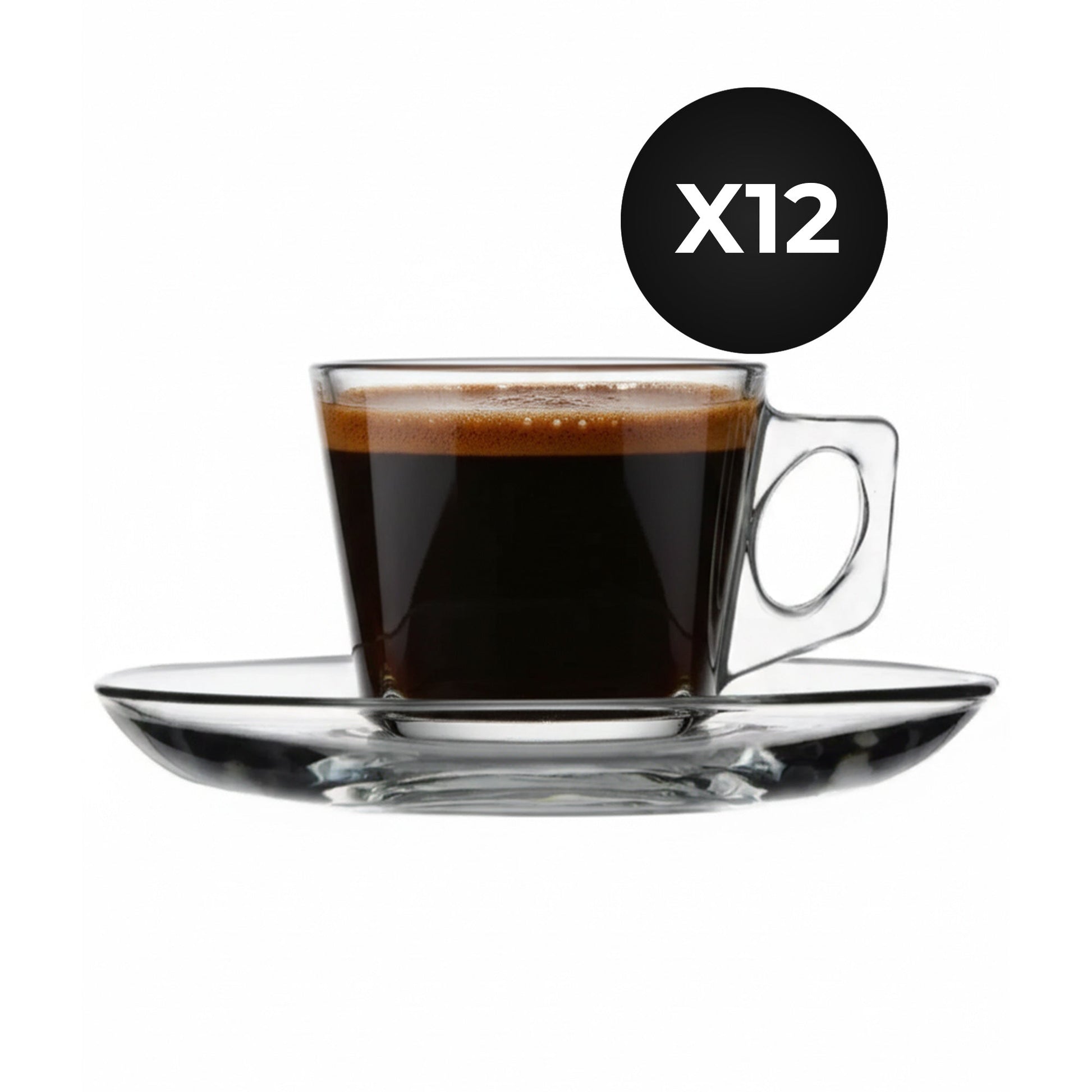Pasabahce Vela Espresso Set 12-teilig für Kaffeegenuss und Tischkultur