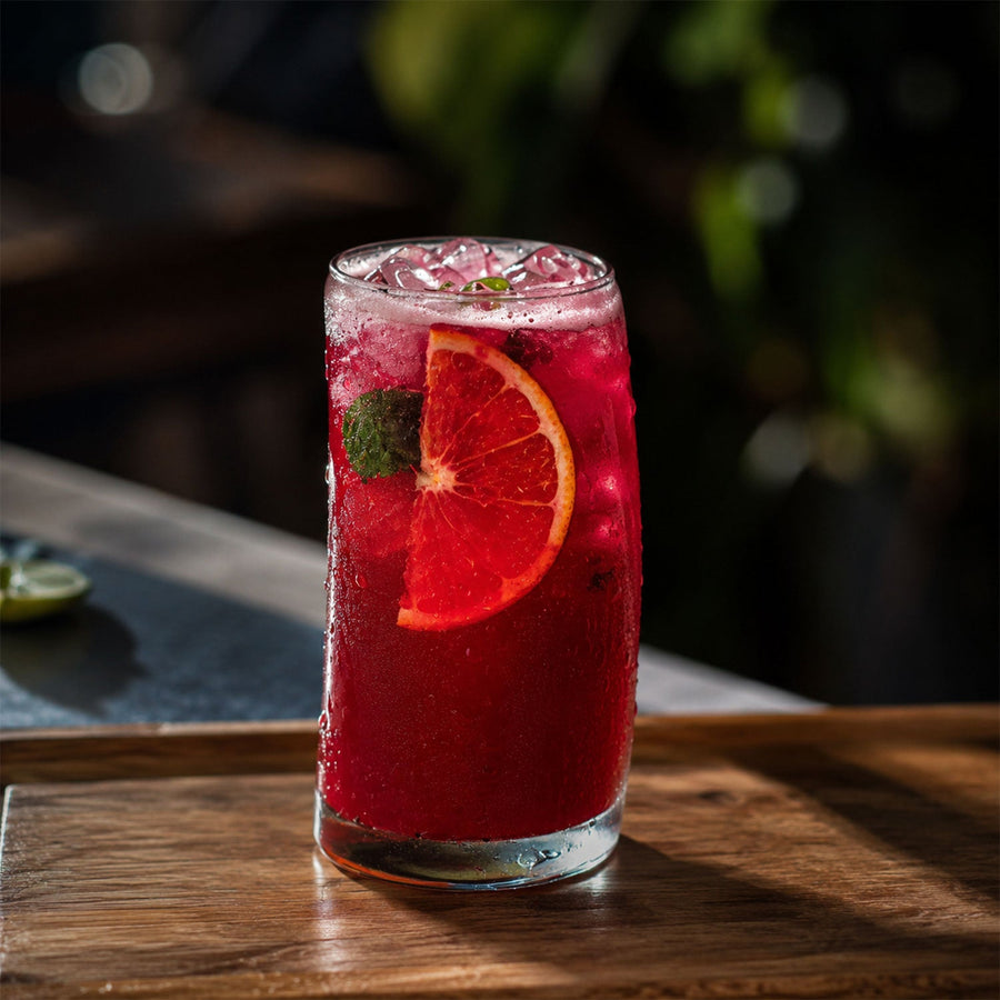 Vier Longdrinkgläser 390 ml transparent für Alltag und Gäste