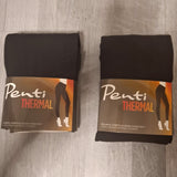 Penti Thermo-Leggings Anthrazit – 2er-Set in Originalverpackung