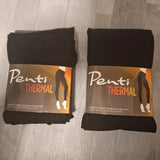Penti Thermo-Leggings Schwarz – 2er-Set in Originalverpackung