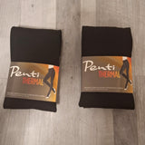 Penti Thermo-Strumpfhose Schwarz – 2er-Set in Originalverpackung