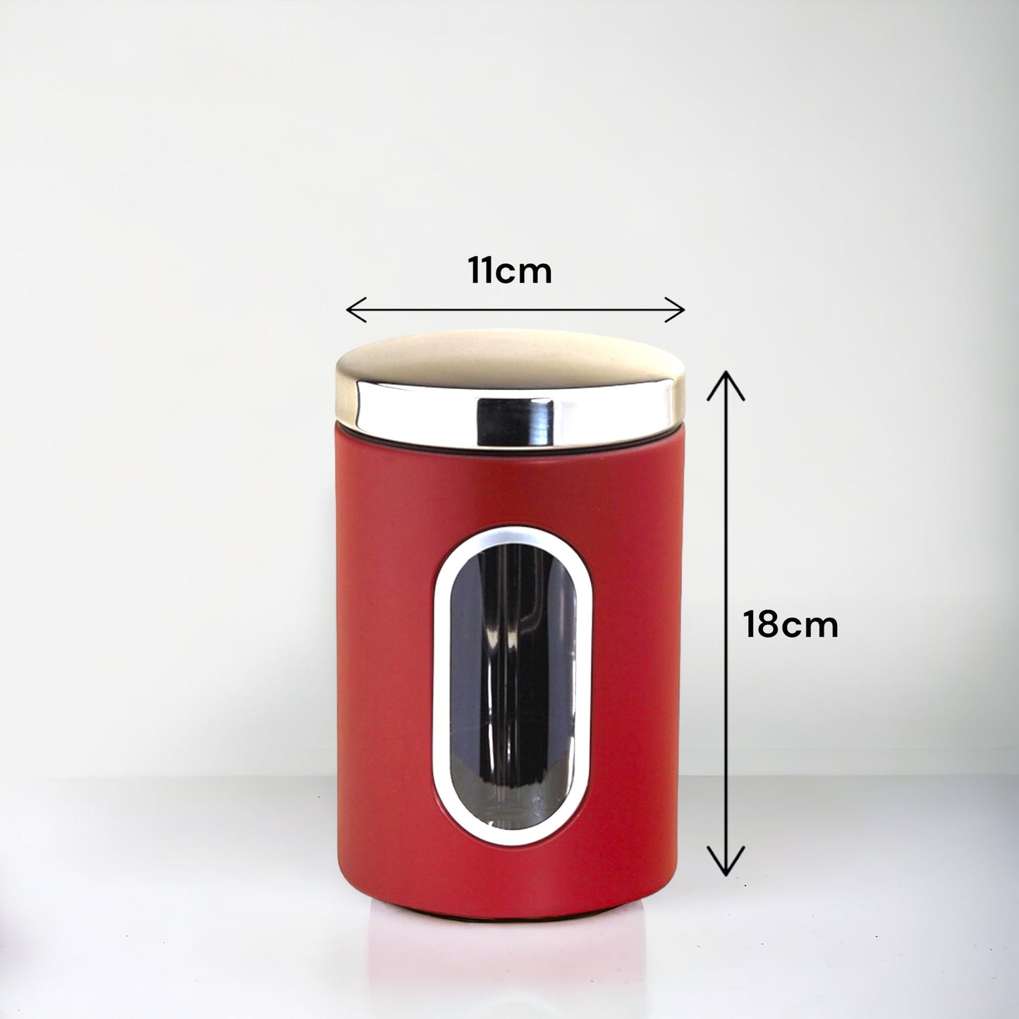 Michelino Marie Vorratsdosen Rot – 1 L / 1,5 L / 2,5 L BPA-frei | HELDENA