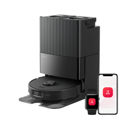 Roborock Qrevo Edge S5A Saug- und Wischroboter in Schwarz mit Dock 3.0