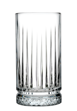 Elegante Longdrinkgläser transparent aus Glas für Cocktails Gäste und moderne Küche