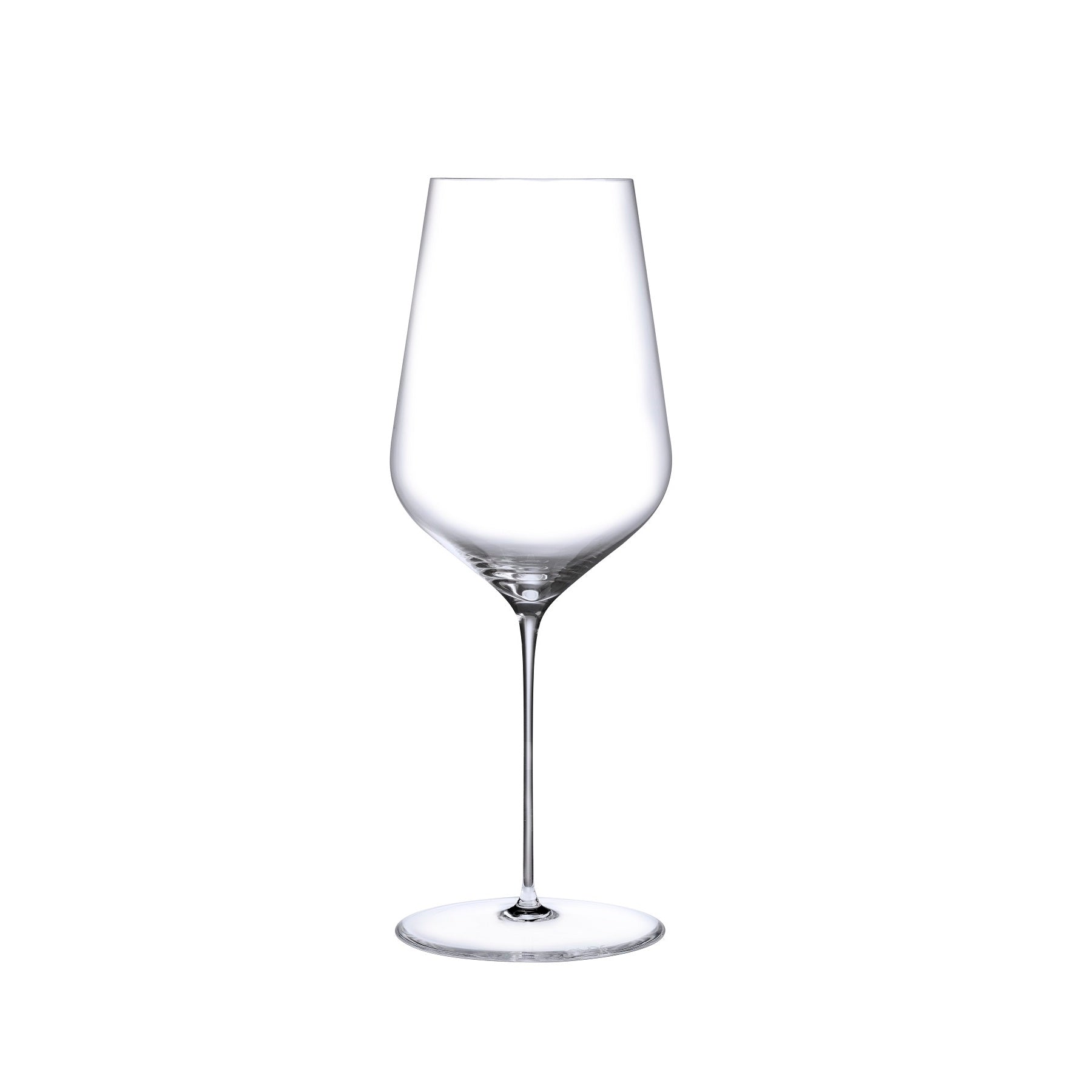 Klares Weißweinglas NUDE 420 ml schwebende Form für stilvolle Tischkultur
