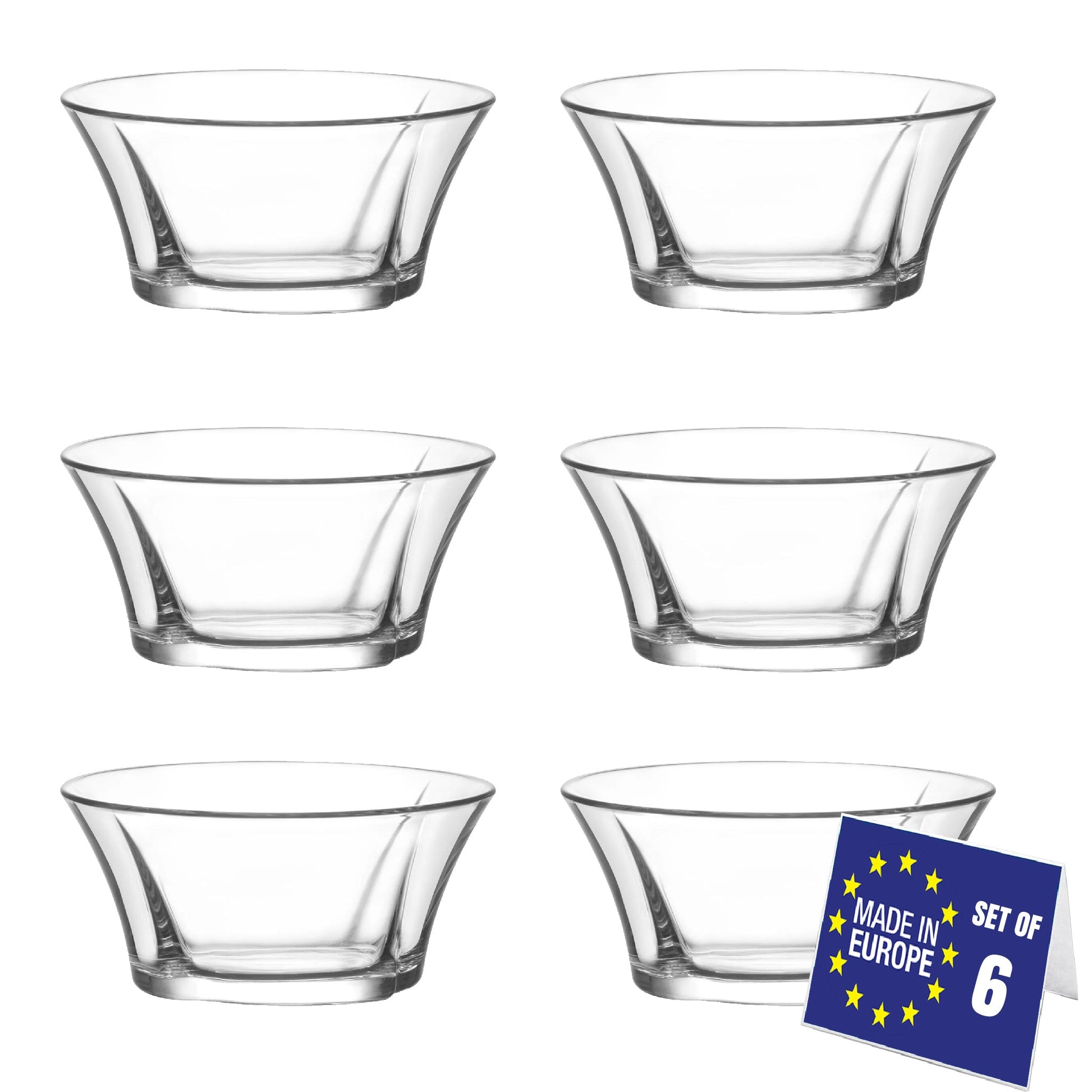 LAV Truva Glasschalen für Dessert Snacks und kleine Portionen